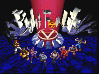 Fight For Life title screen for Jaguar